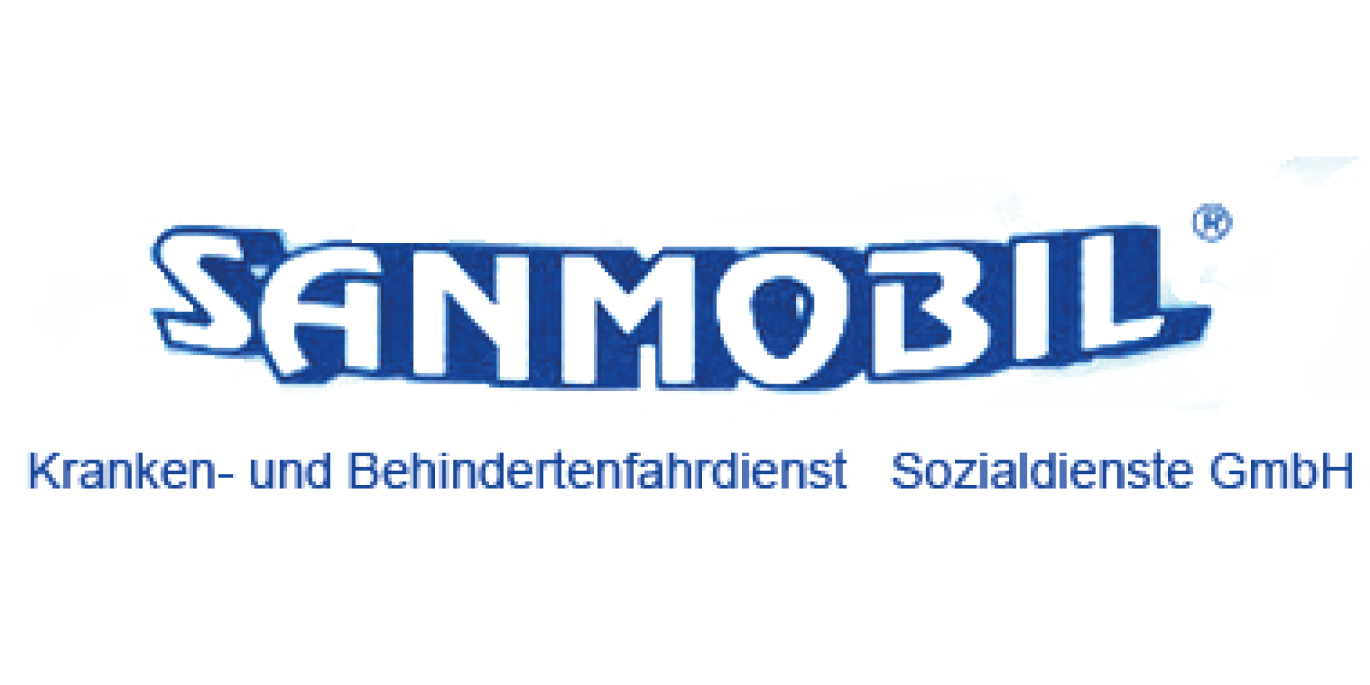 Logo der Sanmobil GmbH in Lüdenscheid, Ihrem Ansprechpartner für Krankenfahrten, Behindertenfahrdienst und barrierefreie Mobilität.