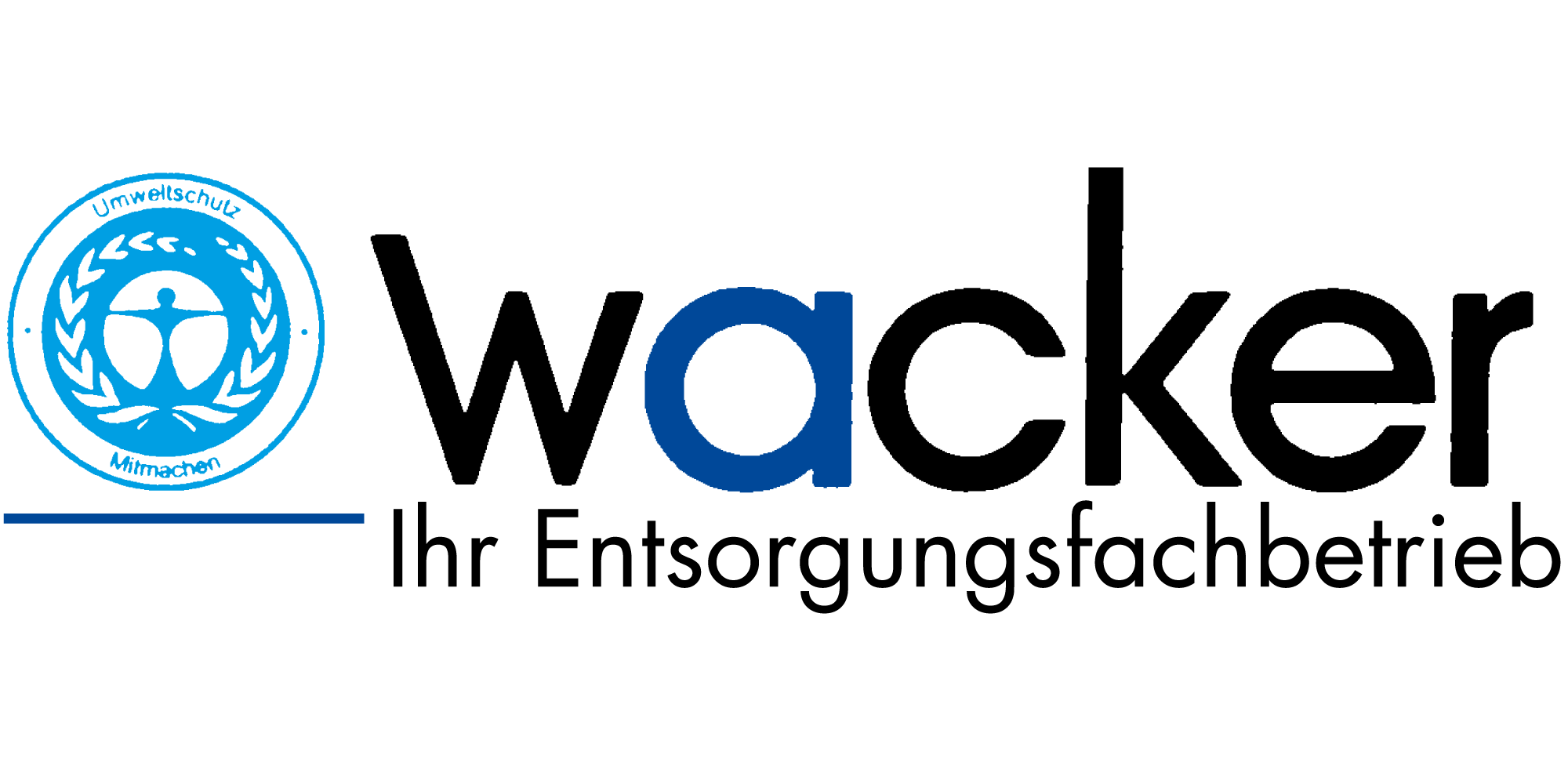 Logo von Wacker e.K. in Lüdenscheid, Spezialist für Containerdienst, Abfallentsorgung und Recyclinglösungen.