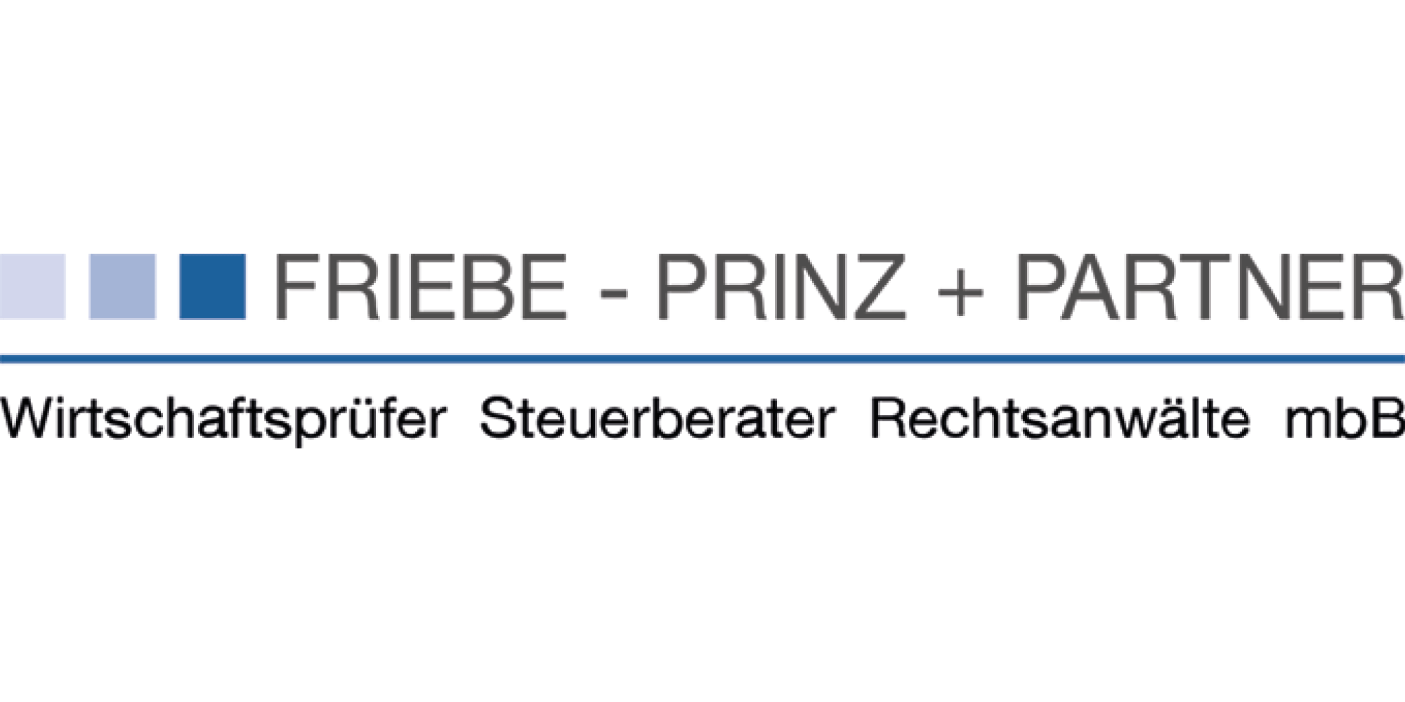 Logo von Friebe - Prinz + Partner Lüdenscheid, Experten für Lohnabrechnung und Gehaltsverwaltung in der Region.